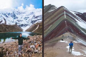 Humantay Lake and Rainbow Mountain