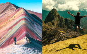 Rainbow Mountain and Machu Picchu