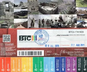 cusco tourist ticket