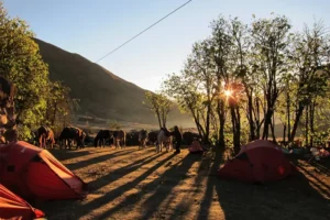 lares trek in july