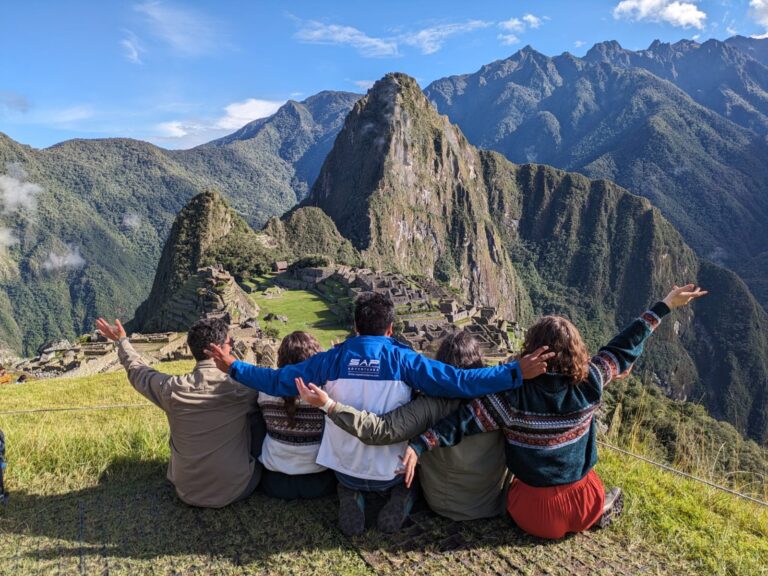 Views of Machu Picchu on the Salkantay Trek 5 days